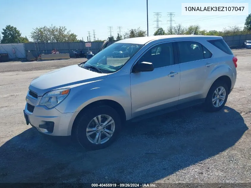 1GNALAEK3EZ107047 2014 Chevrolet Equinox Ls