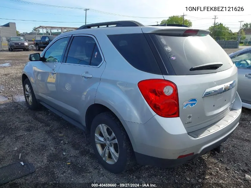 2014 Chevrolet Equinox 1Lt VIN: 1GNFLFEK8EZ121626 Lot: 40459660