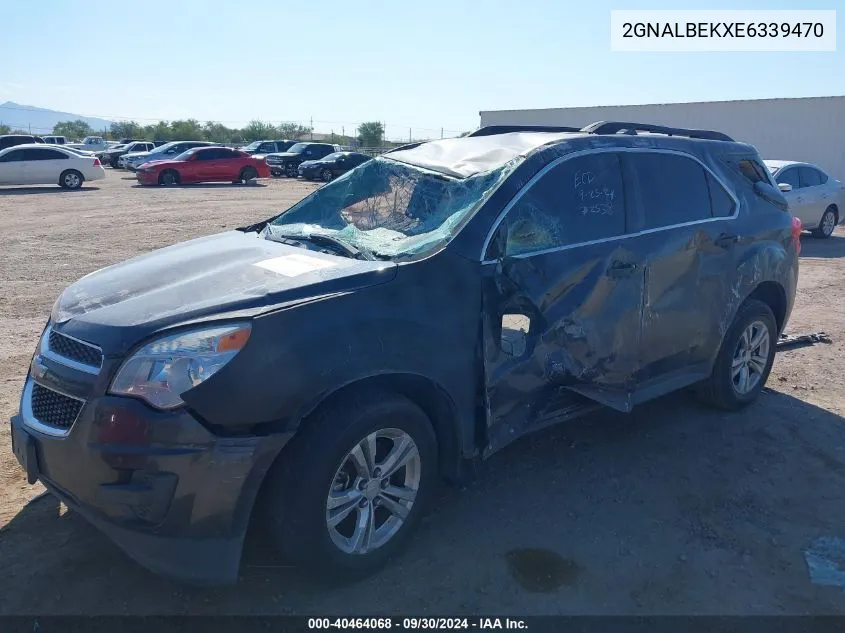 2014 Chevrolet Equinox Lt VIN: 2GNALBEKXE6339470 Lot: 40464068