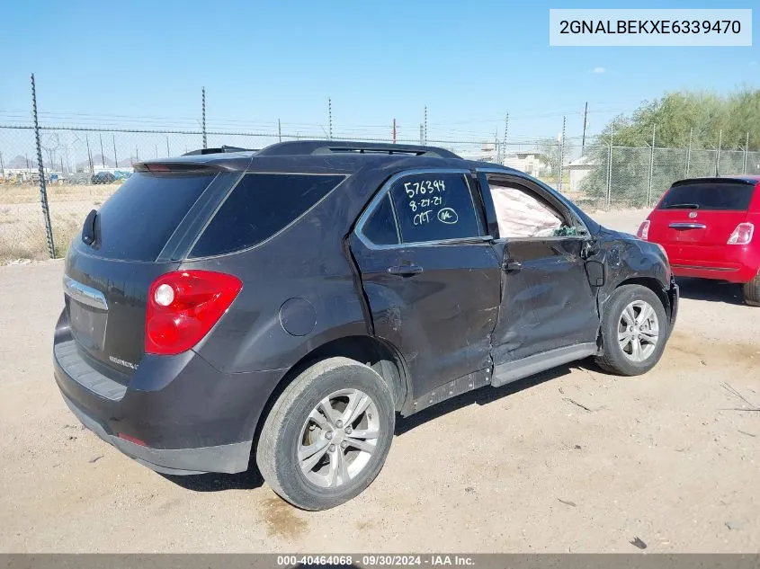 2014 Chevrolet Equinox Lt VIN: 2GNALBEKXE6339470 Lot: 40464068