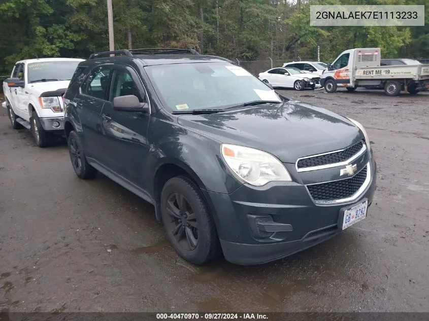 2GNALAEK7E1113233 2014 Chevrolet Equinox Ls