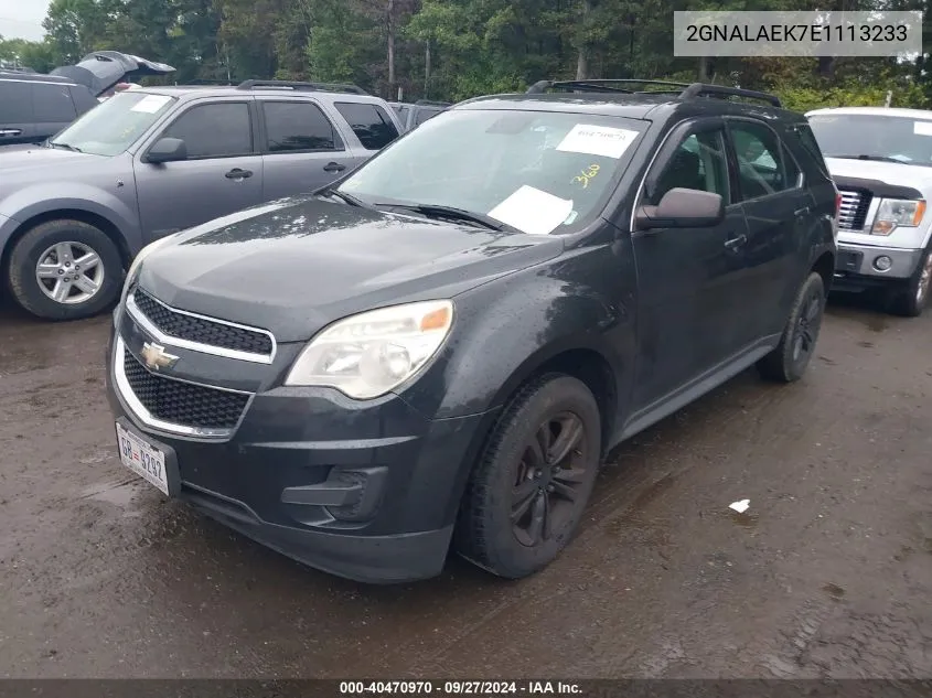 2GNALAEK7E1113233 2014 Chevrolet Equinox Ls