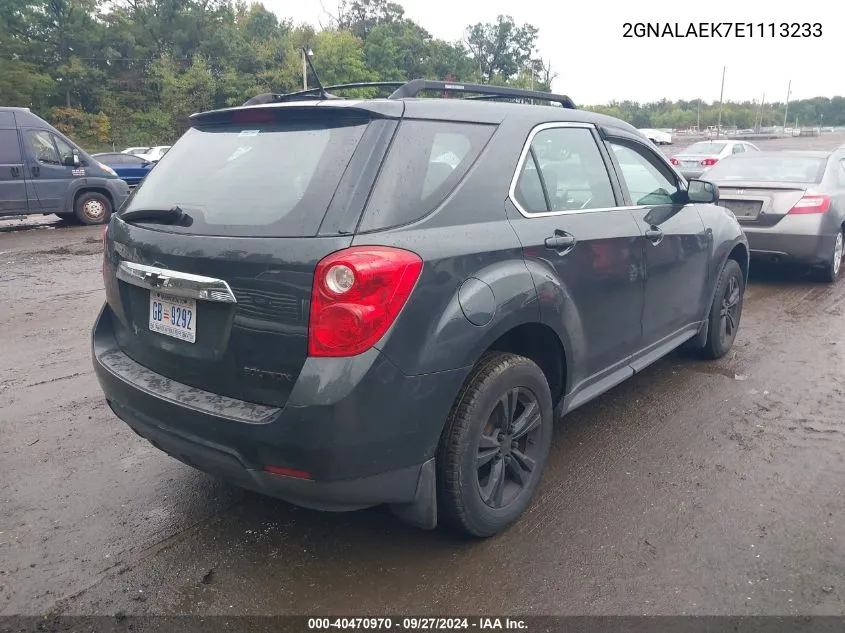 2014 Chevrolet Equinox Ls VIN: 2GNALAEK7E1113233 Lot: 40470970