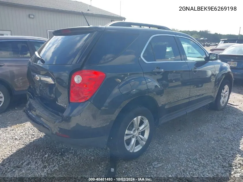 2014 Chevrolet Equinox 1Lt VIN: 2GNALBEK9E6269198 Lot: 40481493