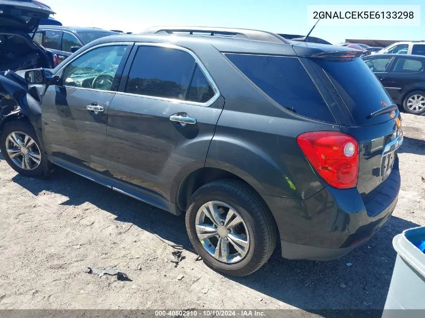 2014 Chevrolet Equinox 2Lt VIN: 2GNALCEK5E6133298 Lot: 40502910