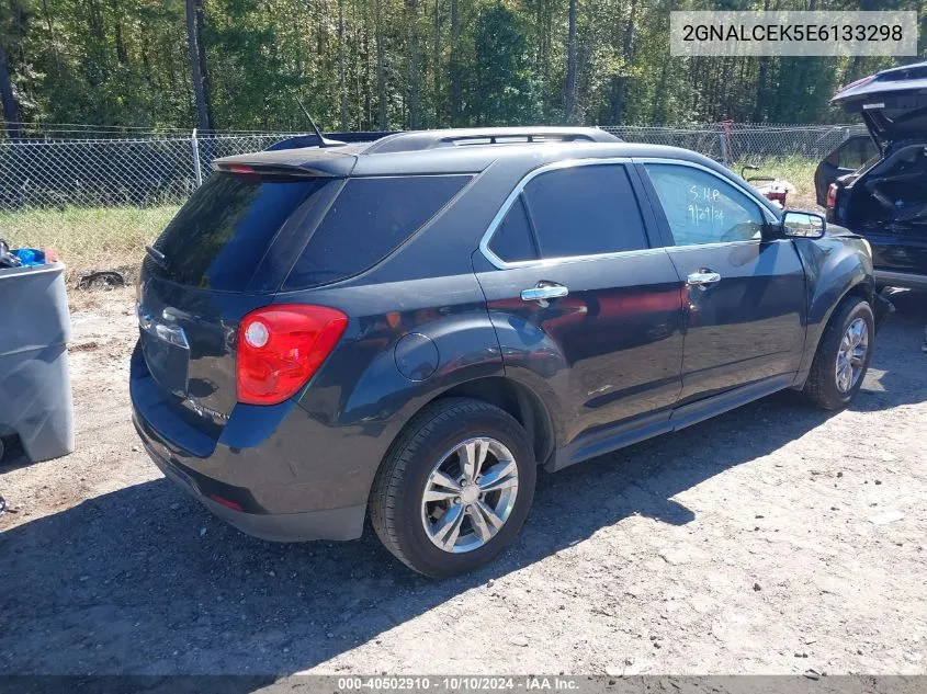 2014 Chevrolet Equinox 2Lt VIN: 2GNALCEK5E6133298 Lot: 40502910