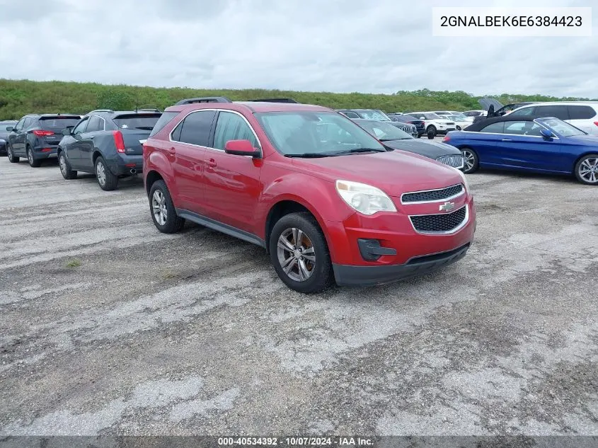 2GNALBEK6E6384423 2014 Chevrolet Equinox 1Lt