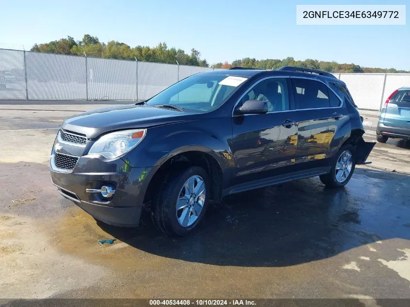 2014 Chevrolet Equinox 2Lt VIN: 2GNFLCE34E6349772 Lot: 40534408