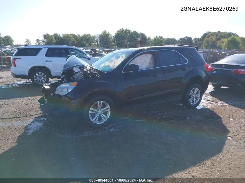 2014 Chevrolet Equinox Ls VIN: 2GNALAEK8E6270269 Lot: 40544501