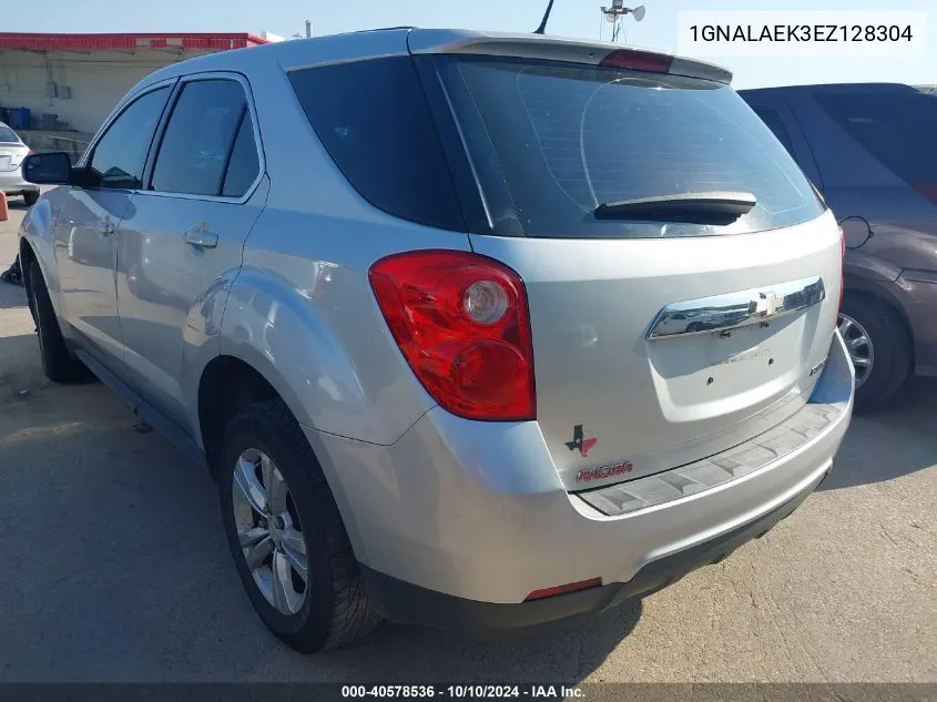 2014 Chevrolet Equinox Ls VIN: 1GNALAEK3EZ128304 Lot: 40578536