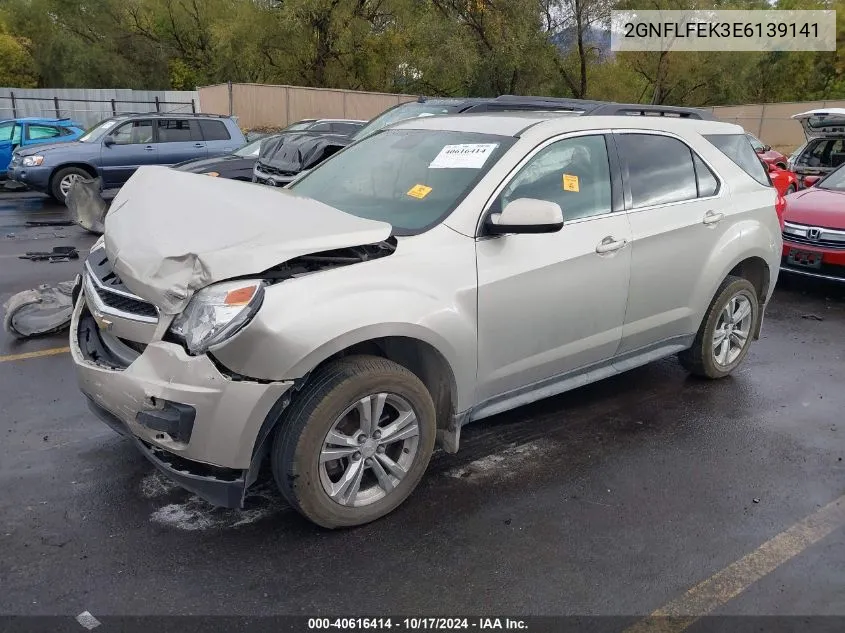 2014 Chevrolet Equinox Lt VIN: 2GNFLFEK3E6139141 Lot: 40616414