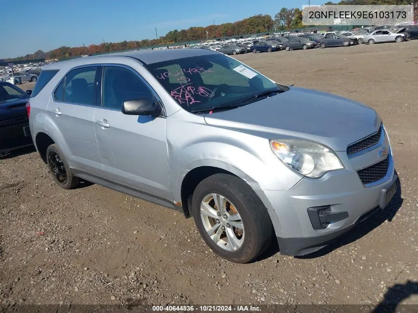 2014 Chevrolet Equinox Ls VIN: 2GNFLEEK9E6103173 Lot: 40644836