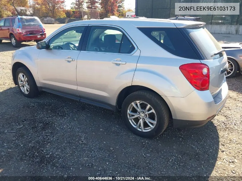 2014 Chevrolet Equinox Ls VIN: 2GNFLEEK9E6103173 Lot: 40644836