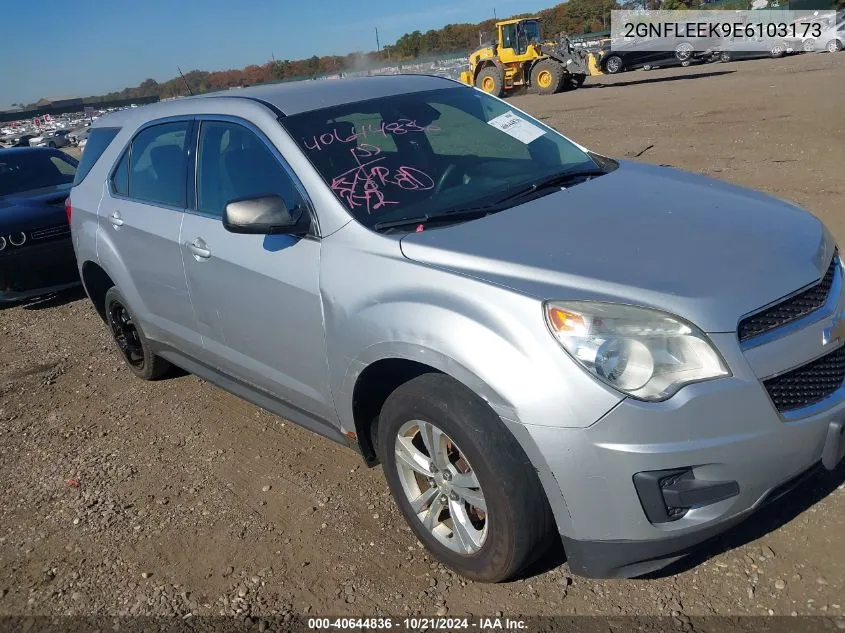 2014 Chevrolet Equinox Ls VIN: 2GNFLEEK9E6103173 Lot: 40644836