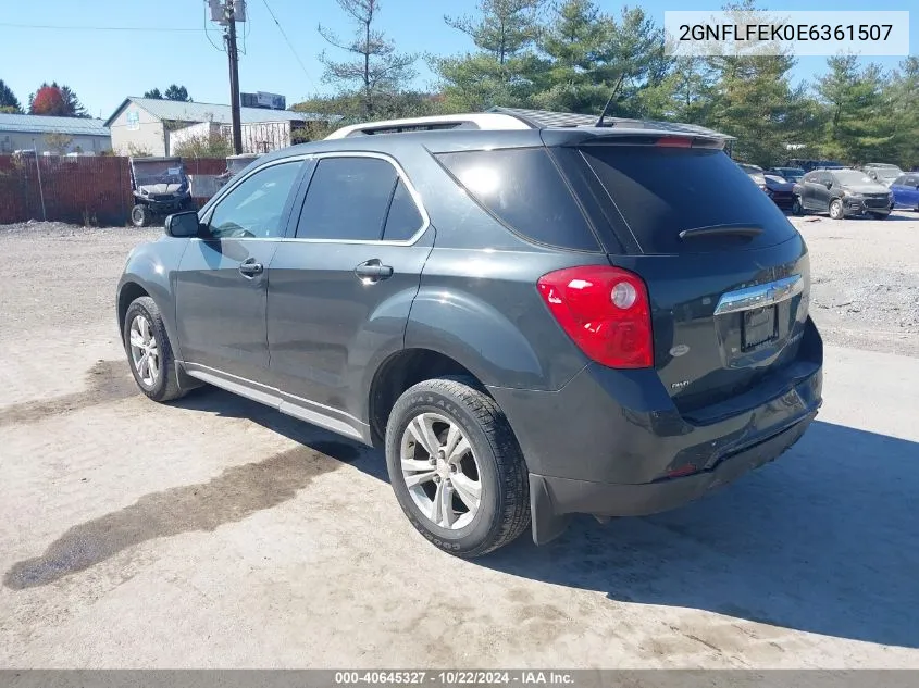 2GNFLFEK0E6361507 2014 Chevrolet Equinox 1Lt