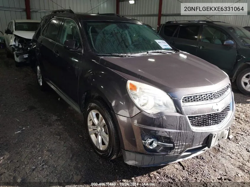 2014 Chevrolet Equinox 2Lt VIN: 2GNFLGEKXE6331064 Lot: 40670440