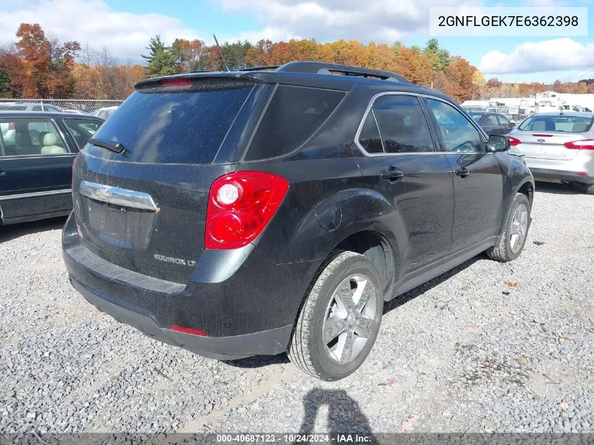 2GNFLGEK7E6362398 2014 Chevrolet Equinox 2Lt