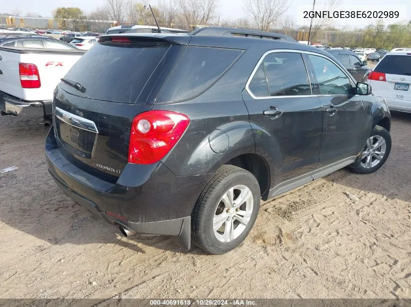 2014 Chevrolet Equinox 2Lt VIN: 2GNFLGE38E6202989 Lot: 40691618