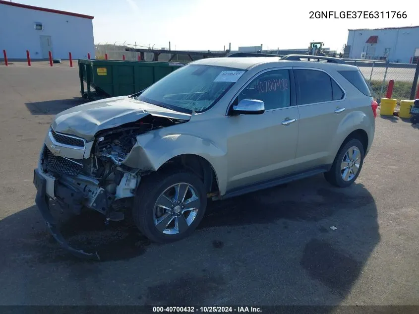 2GNFLGE37E6311766 2014 Chevrolet Equinox 2Lt