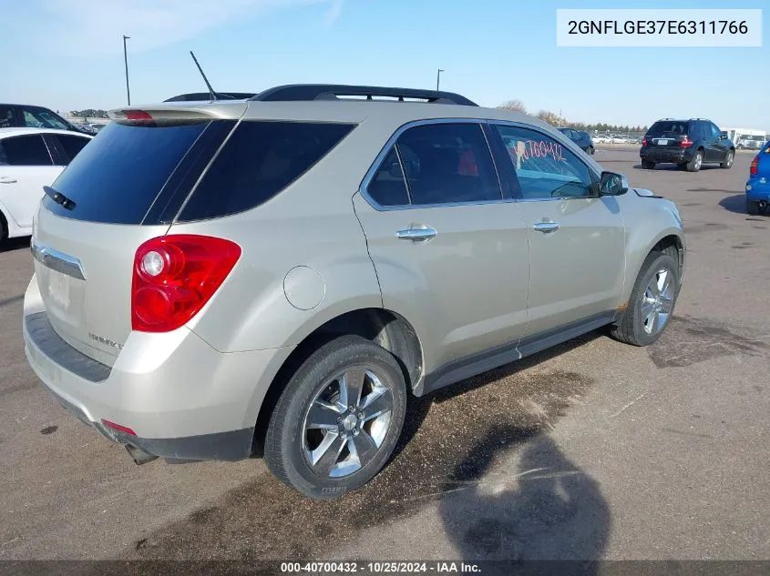 2GNFLGE37E6311766 2014 Chevrolet Equinox 2Lt