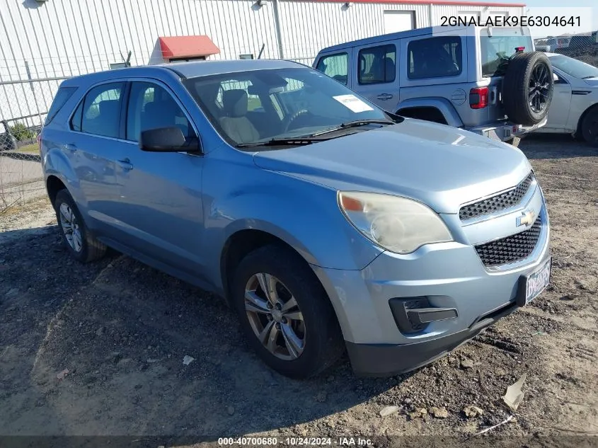 2014 Chevrolet Equinox Ls VIN: 2GNALAEK9E6304641 Lot: 40700680