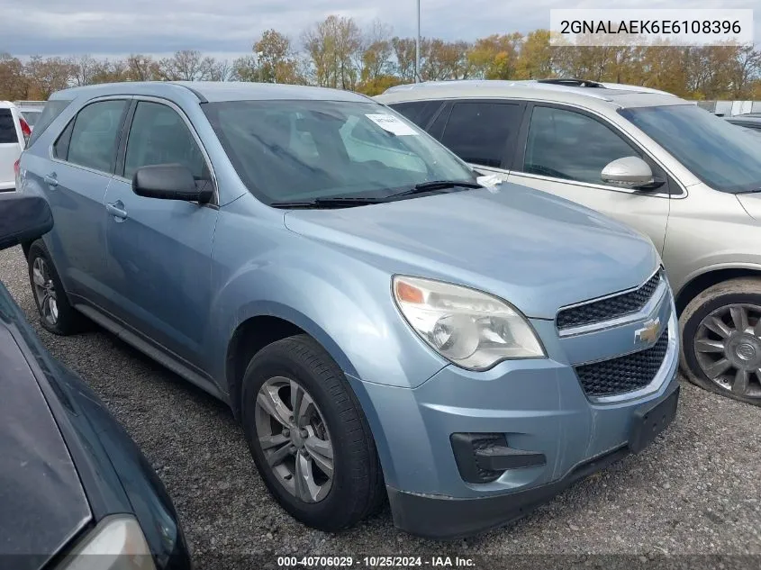 2GNALAEK6E6108396 2014 Chevrolet Equinox Ls