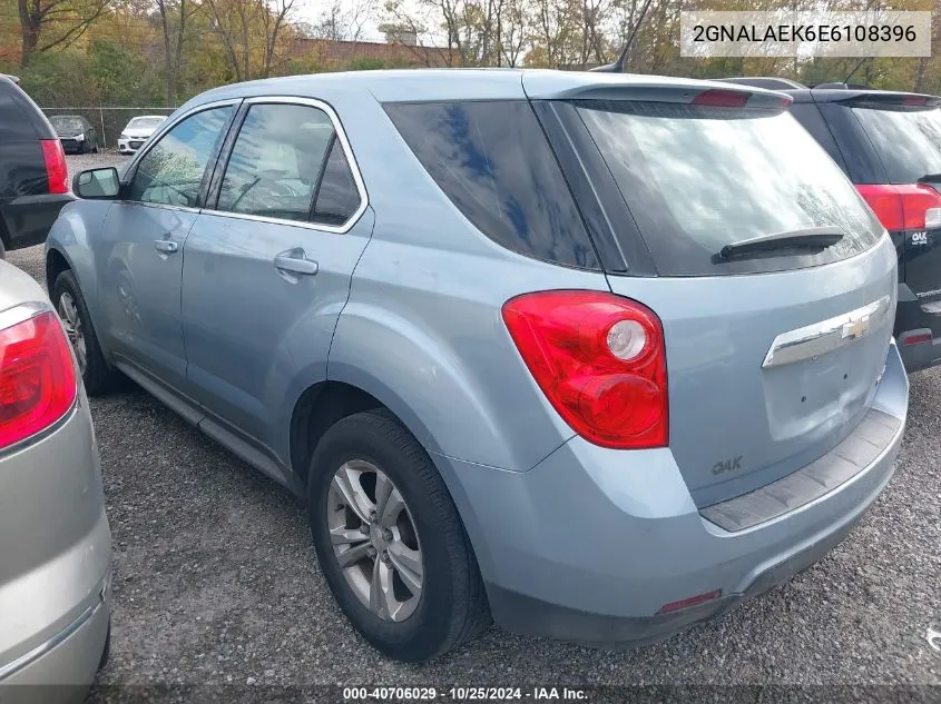 2GNALAEK6E6108396 2014 Chevrolet Equinox Ls