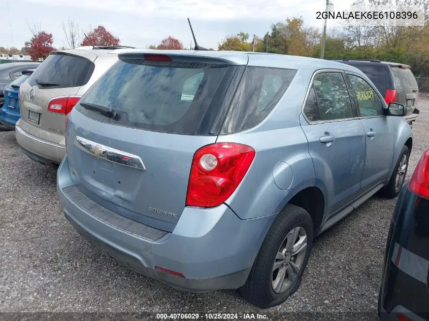 2GNALAEK6E6108396 2014 Chevrolet Equinox Ls