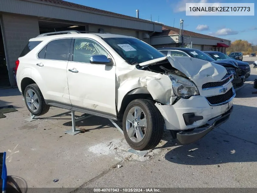 1GNALBEK2EZ107773 2014 Chevrolet Equinox 1Lt