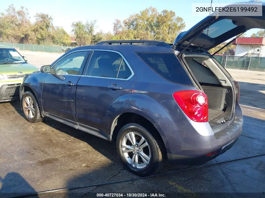 2014 Chevrolet Equinox 1Lt VIN: 2GNFLFEK2E6199492 Lot: 40727034