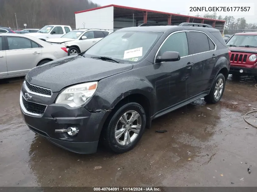 2014 Chevrolet Equinox 2Lt VIN: 2GNFLGEK7E6177557 Lot: 40764091