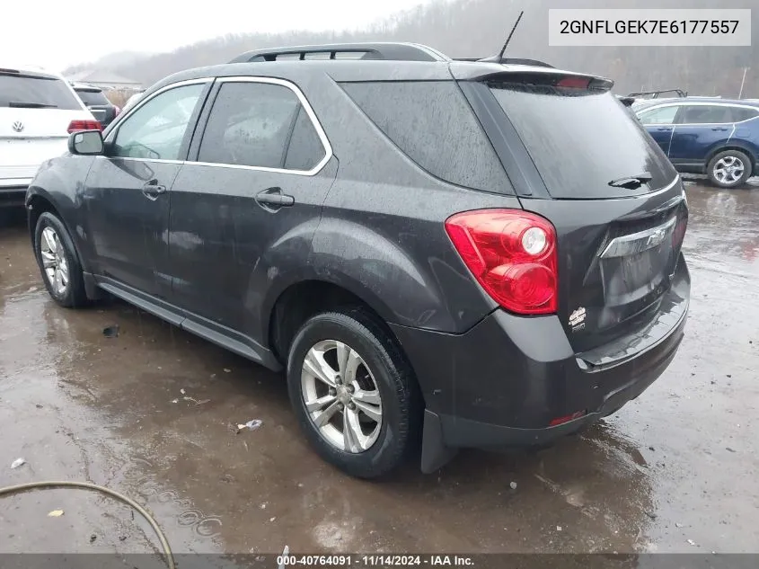 2014 Chevrolet Equinox 2Lt VIN: 2GNFLGEK7E6177557 Lot: 40764091