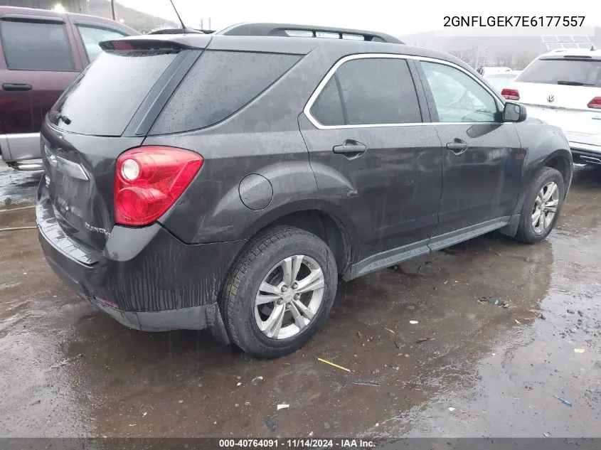 2014 Chevrolet Equinox 2Lt VIN: 2GNFLGEK7E6177557 Lot: 40764091