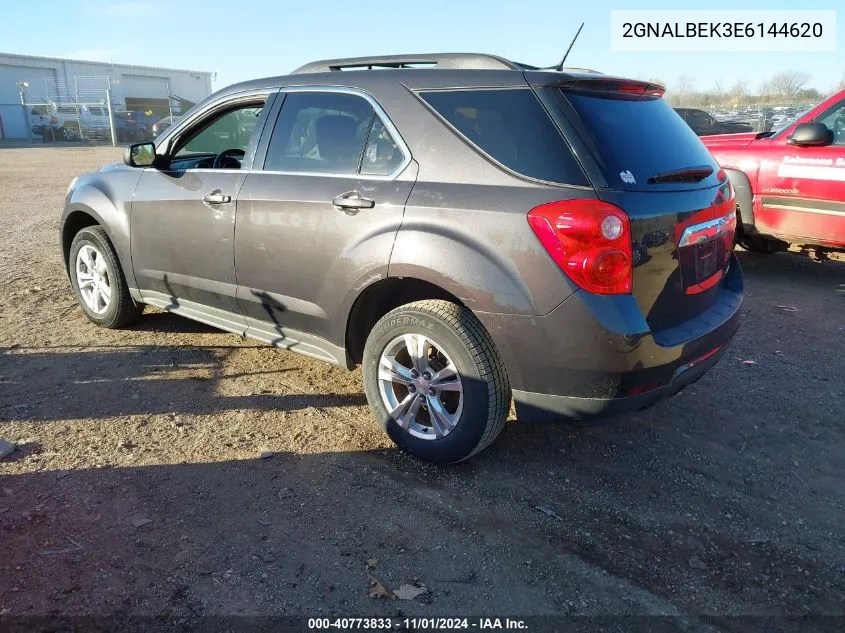 2014 Chevrolet Equinox 1Lt VIN: 2GNALBEK3E6144620 Lot: 40773833