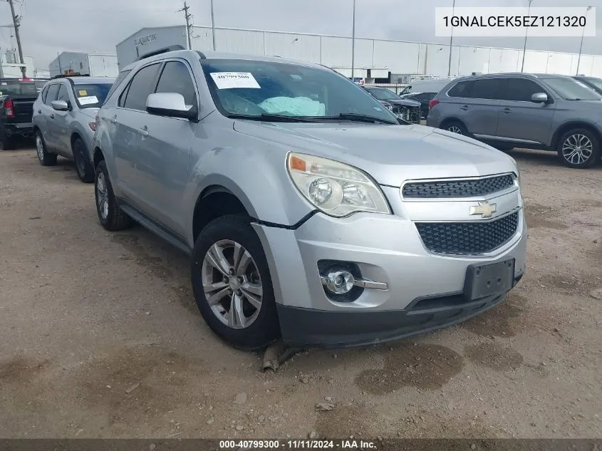 2014 Chevrolet Equinox Lt VIN: 1GNALCEK5EZ121320 Lot: 40799300