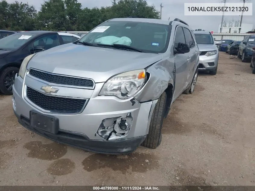 2014 Chevrolet Equinox Lt VIN: 1GNALCEK5EZ121320 Lot: 40799300