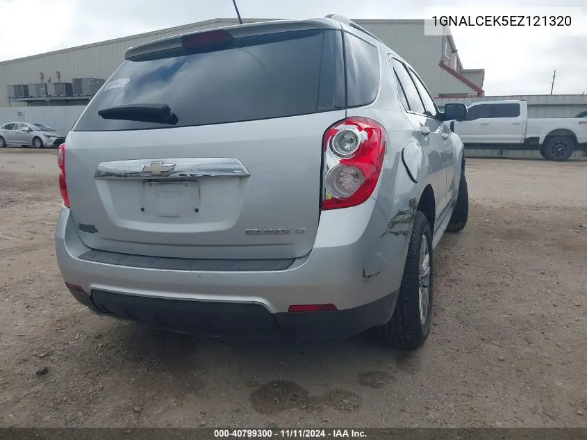 2014 Chevrolet Equinox Lt VIN: 1GNALCEK5EZ121320 Lot: 40799300