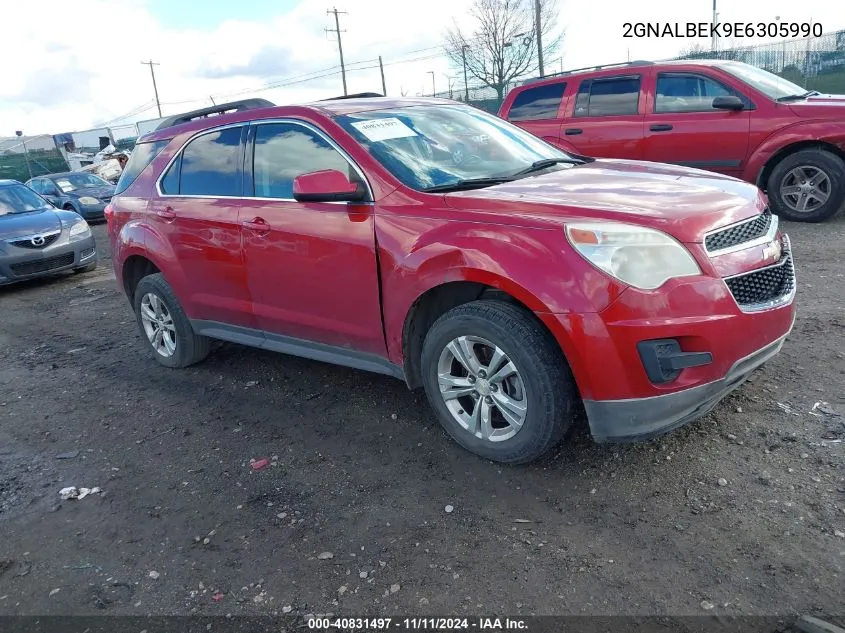 2014 Chevrolet Equinox 1Lt VIN: 2GNALBEK9E6305990 Lot: 40831497