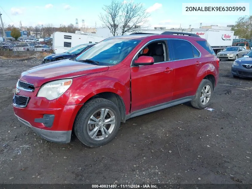 2014 Chevrolet Equinox 1Lt VIN: 2GNALBEK9E6305990 Lot: 40831497