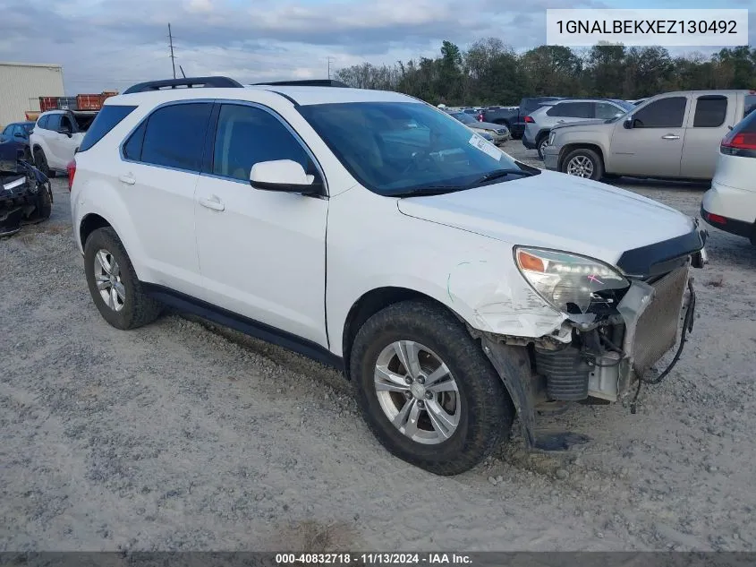 2014 Chevrolet Equinox 1Lt VIN: 1GNALBEKXEZ130492 Lot: 40832718