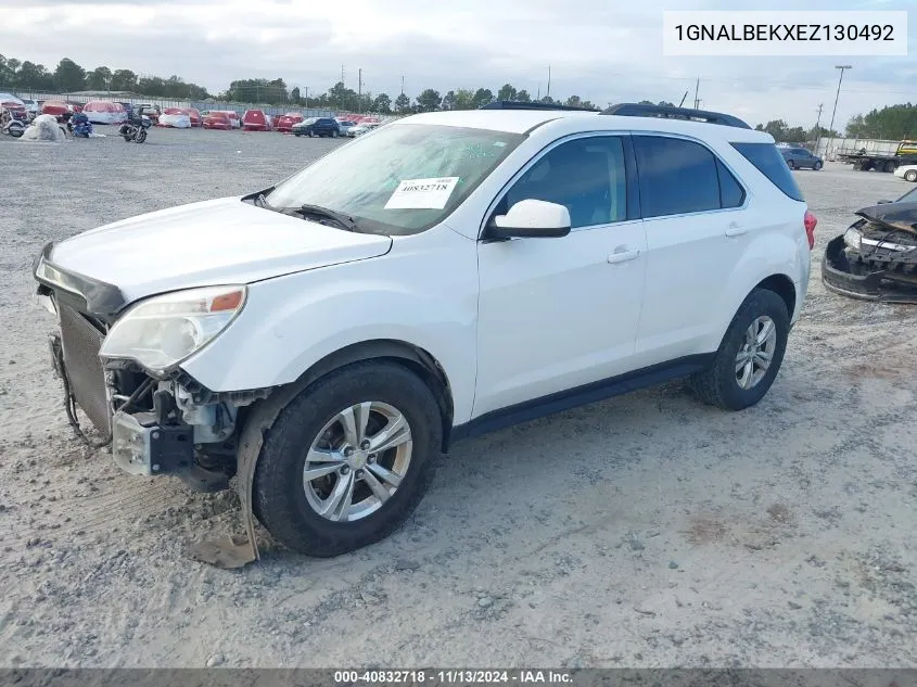 2014 Chevrolet Equinox 1Lt VIN: 1GNALBEKXEZ130492 Lot: 40832718