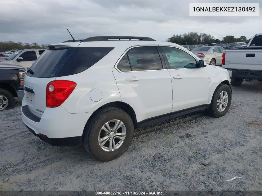 2014 Chevrolet Equinox 1Lt VIN: 1GNALBEKXEZ130492 Lot: 40832718