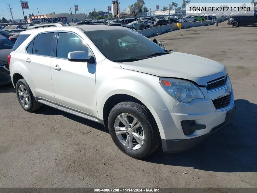 2014 Chevrolet Equinox 1Lt VIN: 1GNALBEK7EZ101208 Lot: 40867288