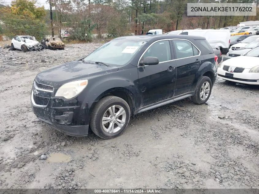 2014 Chevrolet Equinox Ls VIN: 2GNALAEK3E1176202 Lot: 40875641