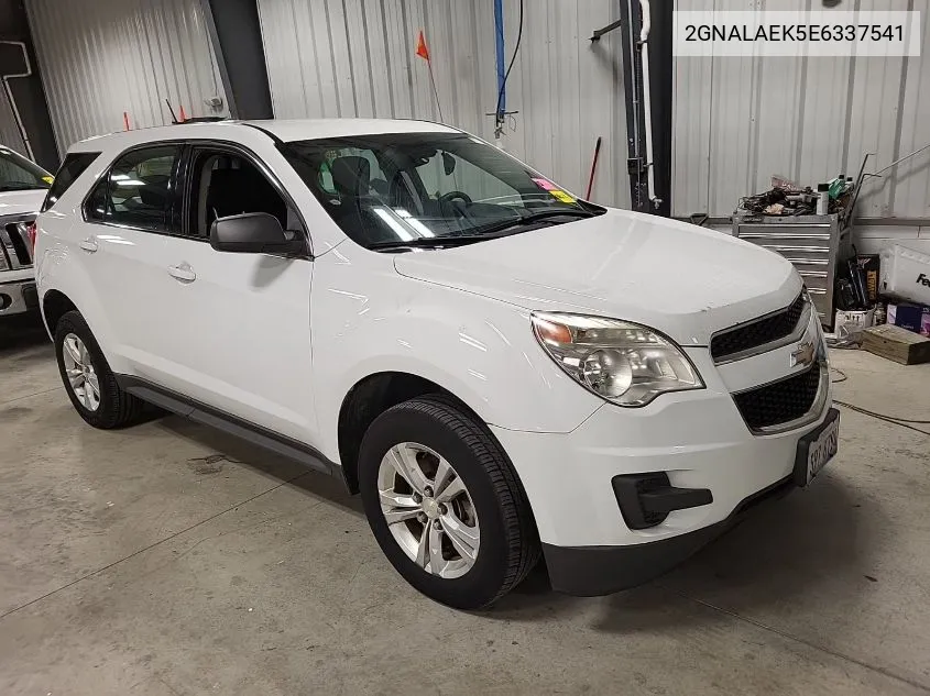 2014 Chevrolet Equinox Ls VIN: 2GNALAEK5E6337541 Lot: 40927406