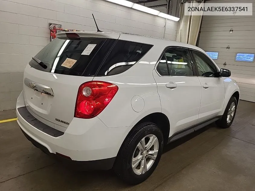 2014 Chevrolet Equinox Ls VIN: 2GNALAEK5E6337541 Lot: 40927406