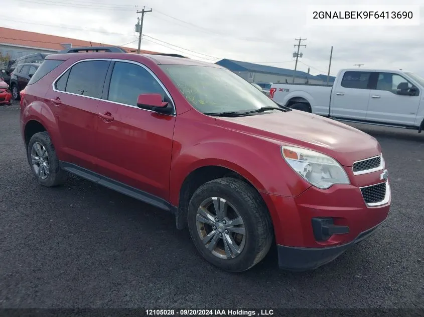 2015 Chevrolet Equinox VIN: 2GNALBEK9F6413690 Lot: 12105028