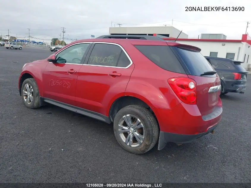 2015 Chevrolet Equinox VIN: 2GNALBEK9F6413690 Lot: 12105028