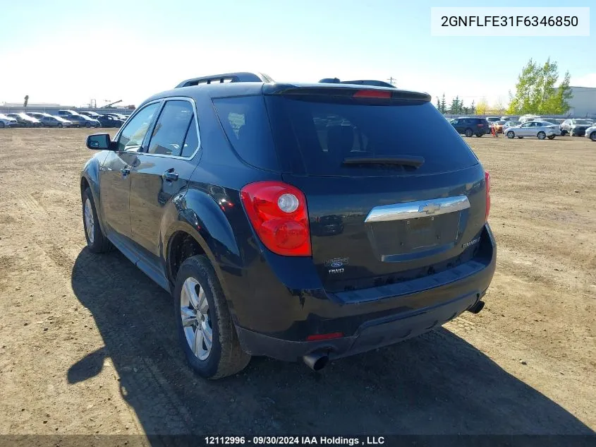 2GNFLFE31F6346850 2015 Chevrolet Equinox Lt