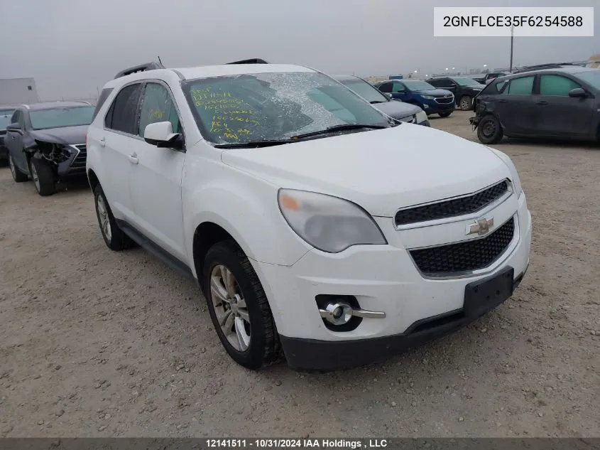 2015 Chevrolet Equinox VIN: 2GNFLCE35F6254588 Lot: 12141511